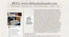 Desktop Screenshot of clickeykeyboards.com